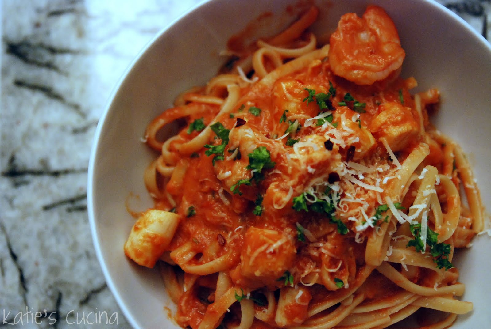 scallop shrimp pasta recipes